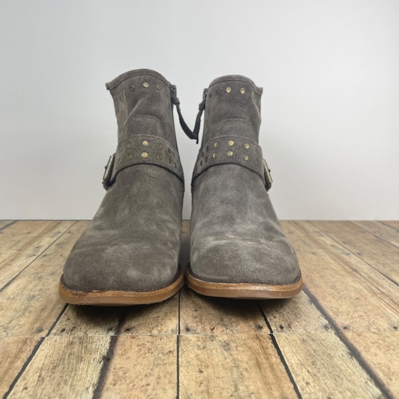 Sofft Allene Studded Booties in Taupe Suede, Size 7.5 M - Picture 4 of 16